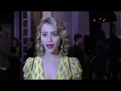 Caylee Cowan talks about her latest faith based movie outside No Vacancy Nightclub in Hollywood
