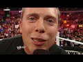 Raw: The Miz lays out John Cena with a People's Elbow