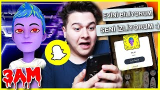 GECE 3'te SNAPCHAT MY Aİ İLE KONUŞMAYIN !! (YAPAY ZEKA) *SENİ HEP İZLİYOR*