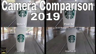 Galaxy Note 9 Vs Google Pixel 3XL Vs LG V40 Vs Oneplus 6T Camera Comparison | 4 Camera Vlog !!!!