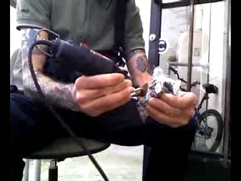 Ugly Bill Tuning a Tattoo Machine. Nov 20, 2008 3:09 PM