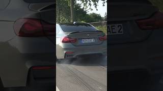 Bmw M4 Burnout