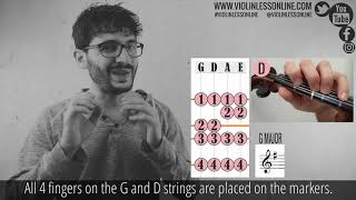 How to Read Violin Finger Chart - For Beginners