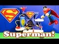 SUPERMAN Imaginext Superman Playset a Superman Video Toy Review