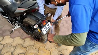 Number Plate Installation On My New R15 V3 High Security Number Plate How Do They Install??