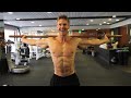 Rob Riches WBFF Fitness Model Contest Prep. 5 Weeks Out - Chest