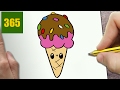 hur man ritar GLASS KAWAII STEG FÖR STEG - kawaii ritningar lätt