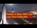 Tickets to Mars Will Cost Less Than...Space Science