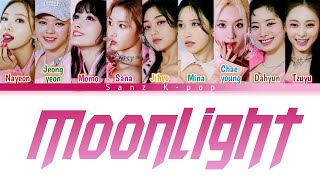 Twice Moonlight Color Coded English Lyrics Video