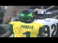Oregon WR Samie Parker 14 yard catch and run vs. Cal 11-08-2003