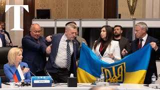 Ukraine delegate punches Russian at Black Sea summit in Turkey