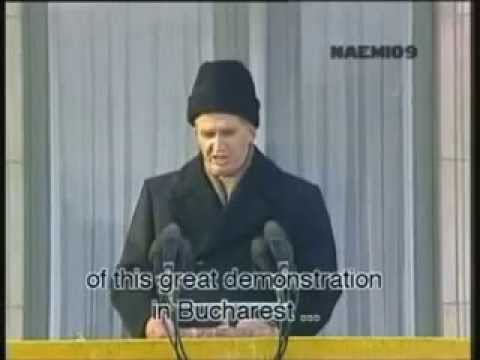 Последняя речь Николая Чаушеску, 1989 Последняя речь Николая Чаушеску, 1989