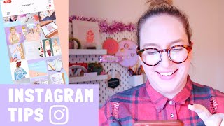 INSTAGRAM TIPS FOR CREATIVES! | Design your Grid, Increase Engagement & Grow your Following!