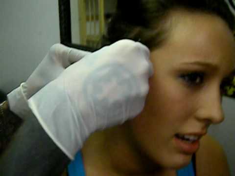 Industrial piercing! Industrial piercing!