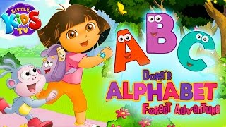 Dora the Explorer - ABC Nursery Rhymes COLLECT |  Dora Alphabet Forest Adventure