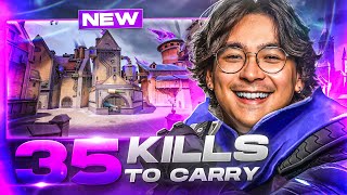Tenz Gave It All To Carry With 35 Kills New Map