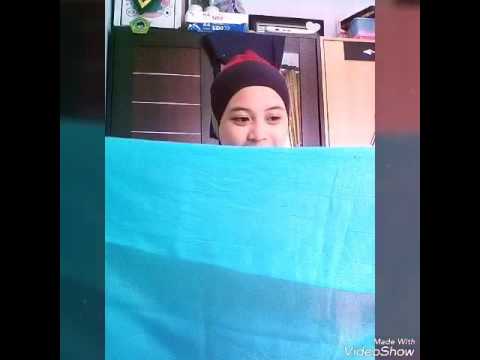 Foto Tutorial Hijab Pashmina Kusut