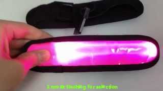 Outdoor goods or Outdoor sports equipment necessary for sports people led flashing armband
