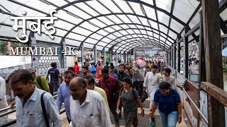 Walking Mumbais Old Streets - From Sandhurst Road To Bhuleshwar Market India Walking Tour 4K