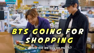 BTS going for shopping