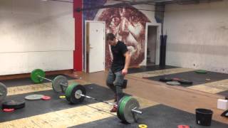 Snatch: 110 x 2 reps Adrian Mundwiler