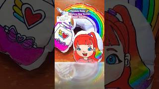 Rainbow Ruby Rainbow Bag Version Paper Squishy