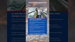 Ko Apex Bela Dinar Candy Yang Dicap Pelakor Istri Ada Kekurangan