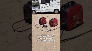 Double Your Power Output By Combining 2 Inverter Generators With A Predator Parallel Kit.