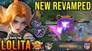 The Next META!! Lolita Revamp 100% Broken!! - Build Top 1 Global Lolita ~ MLBB
