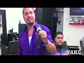 PACINOS THE BARBER USING THE WAHL RAPID FIRE CLIPPERS
