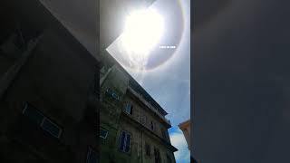 Natural Phenomenal Magical Sun Halo Albinusandabigail