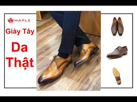Mẫu giày Nam công sở bán chạy nhất 2019| Shop giày da Maple