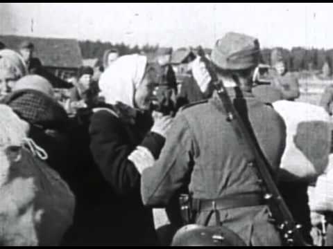 СС Каратели РОА РОНА угоняют русских женщин в Германию Nazi SS СС Каратели РОА РОНА угоняют русских женщин в Германию Nazi SS #1