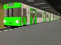 U-Bahn Berlin-My first train repaint and sound change-The BVB F90 in a new Green Livery