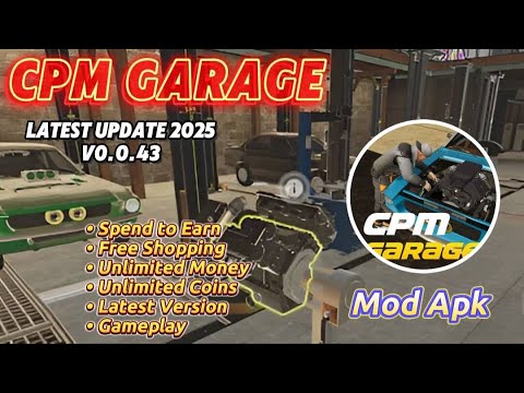 CPM Garage Mod Apk v0.0.43 | Free Shopping Unlimited CPM Garage Mod Apk v0.0.43 | Free Shopping Unlimited