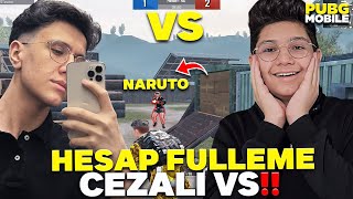 SASUKE VS NARUTO!! HESAP FULLEME CEZALI VS! - PUBG MOBİLE