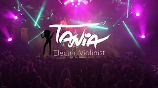 Symphony Zara Larsson and Clean Bandit (Electric Violin remix by Tania V) #electricviolin #liveshow