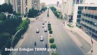 Başkan Erdoğan Tbmm Efsane Girişi . Video