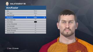 Pes 2017 Face Build Sinan Gümüş Galatasaray Ps4