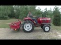 Shibaura D23F Japanese compact tractor at the Kelet-Agro, japán kistraktor