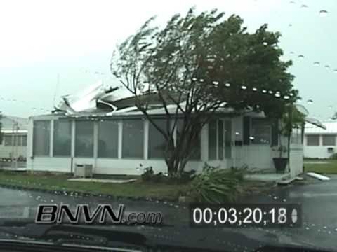 Hurricane Frances Video, Fort Pierce, FL and Hutchinson Island, FL Part 6