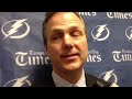 Coach Jon Cooper after loss to Capitals