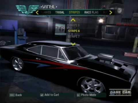 Need For Speed Carbon Dodge Charger Tuning