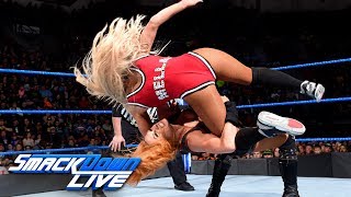 Becky Lynch vs. Carmella: SmackDown LIVE, March 6, 2018 Becky Lynch vs. Carmella: SmackDown LIVE, March 6, 2018