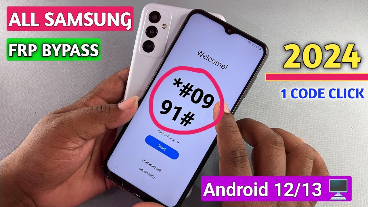 New Trick 2024/2023 || Samsung Frp Bypass Android 12/13 New Trick 2024/2023 || Samsung Frp Bypass Android 12/13