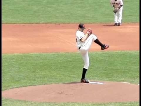 LHP Barry Zito pitching