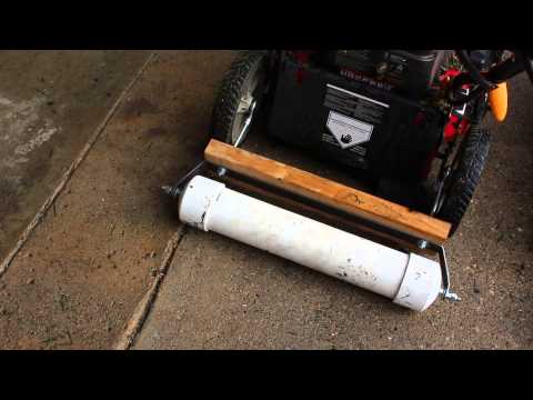 AFFORDABLE Zero Turn Lawn Striping Kit (simple Homemade ...