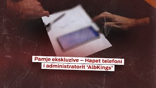 Pamjet Kur Hapet Telefoni I Administratorit Të Grupit Albkings