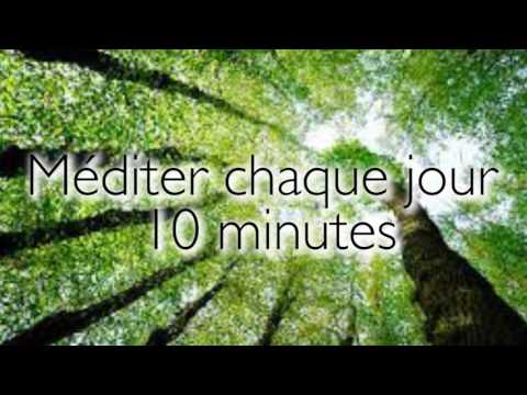 Méditer 10 minutes par jour