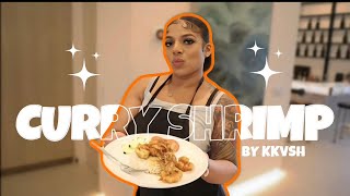 Cooking Curry Shrimp Kkvsh